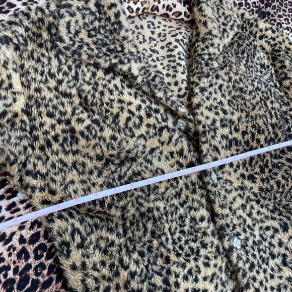 vintage 90s cheetah print jacket - Picture 5 of 7